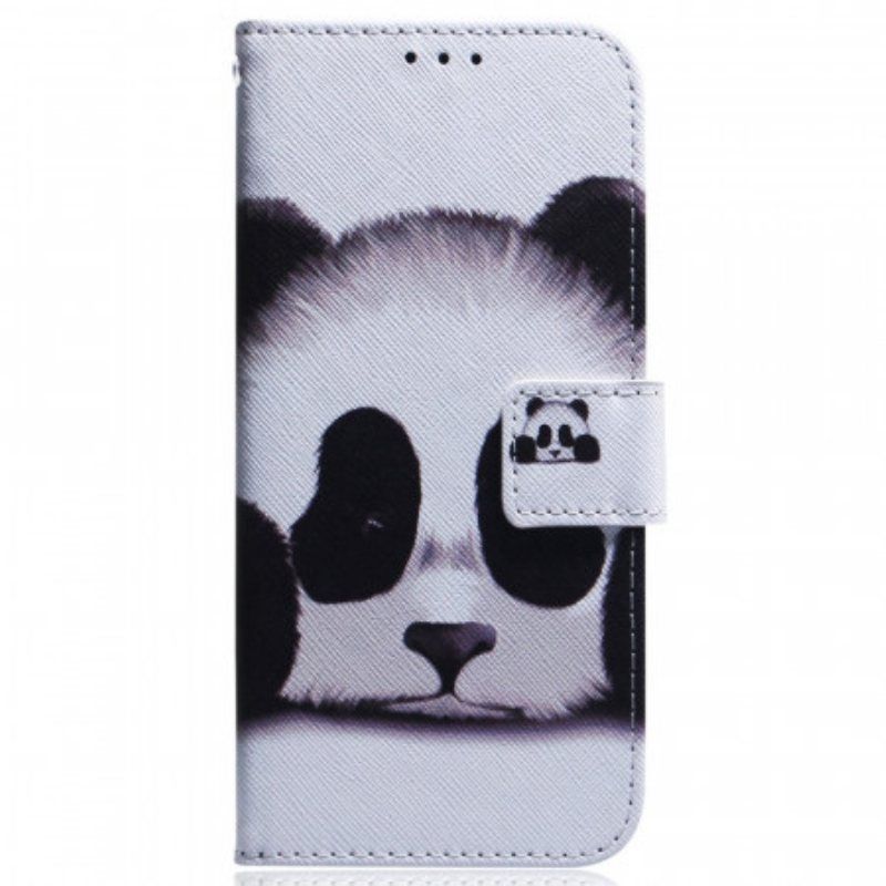 Folio Deksel Til Samsung Galaxy M53 5G Panda