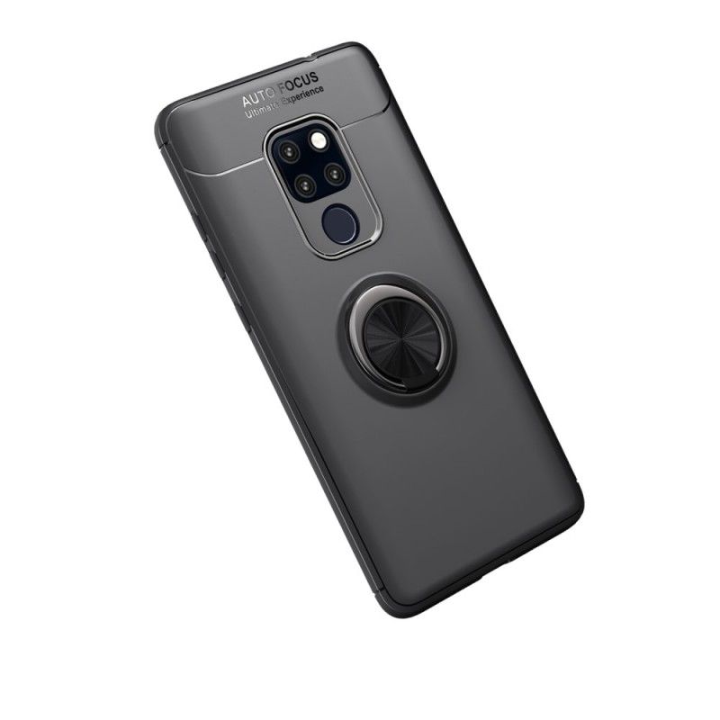 Deksel for Huawei Mate 20 Svart Roterende Ring