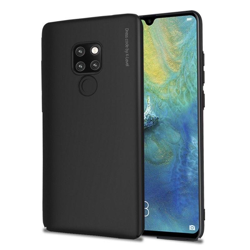 Deksel Huawei Mate 20 Svart X-Nivå Metallisk Effekt Anti-fall