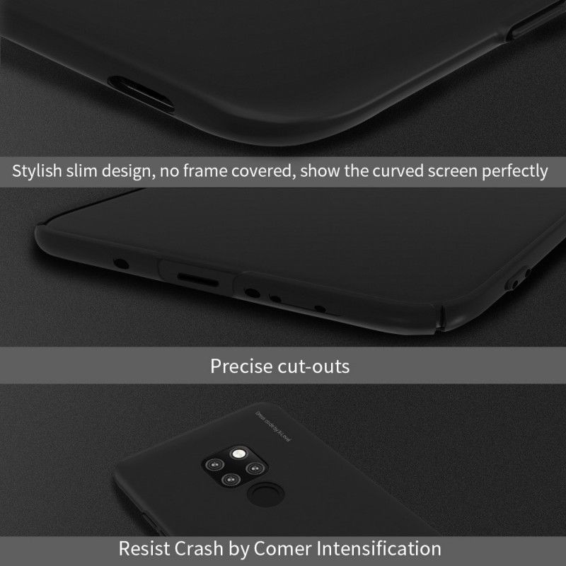 Deksel Huawei Mate 20 Svart X-Nivå Metallisk Effekt Anti-fall