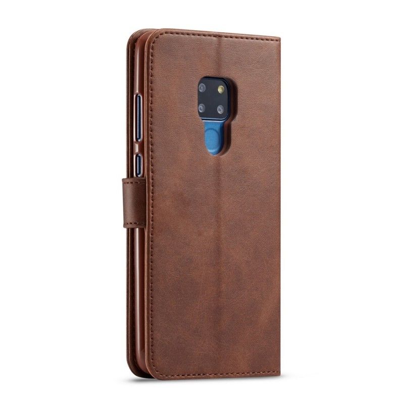 Folio Deksel Huawei Mate 20 Svart Lc.Imeeke Skinneffekt