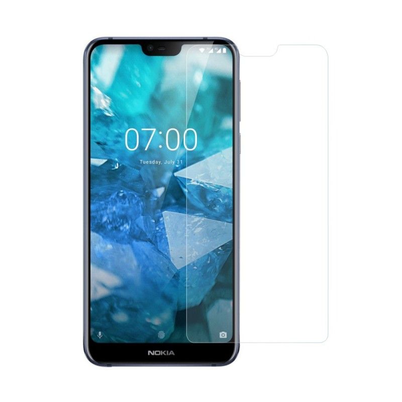 Beskyttelse Av Herdet Glass For Nokia 7.1 Skjermen