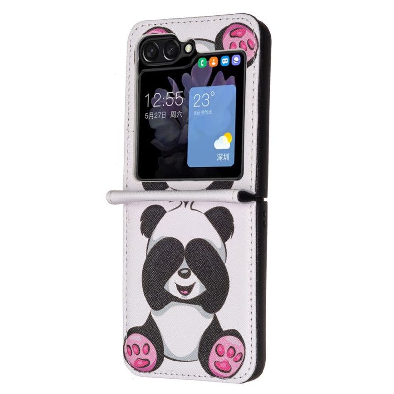 Deksel Samsung Galaxy Z Flip 6 Panda Beskyttelse Deksel