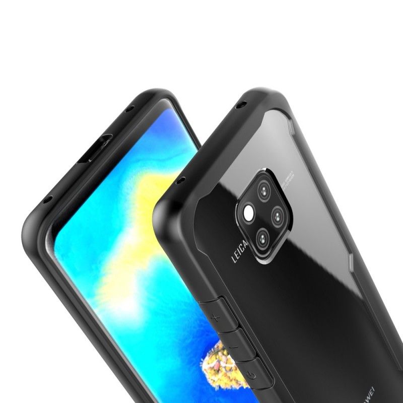 Deksel for Huawei Mate 20 Pro Svart Skråkant