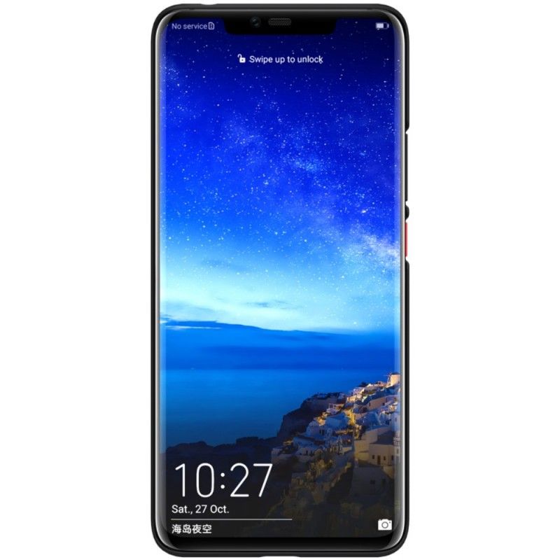 Deksel Huawei Mate 20 Pro Svart Stiv Frostet Nillkin