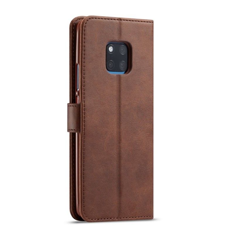 Folio Deksel for Huawei Mate 20 Pro Svart Lc.Imeeke Skinneffekt