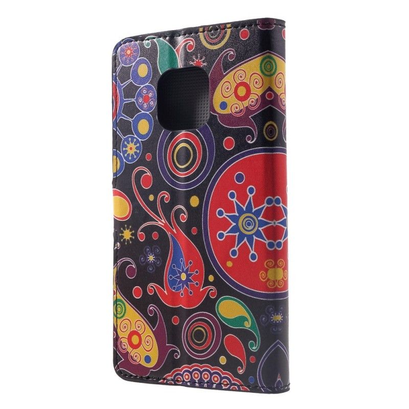 Folio Deksel Huawei Mate 20 Pro Galakse Design Beskyttelse