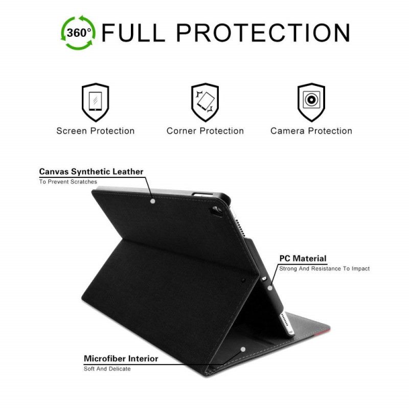 Case iPad Pro 10.5" Svart Muturalt Stoff