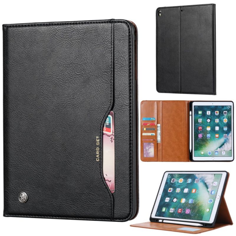 Etui iPad Pro 10.5" Svart Kortsett Beskyttelse