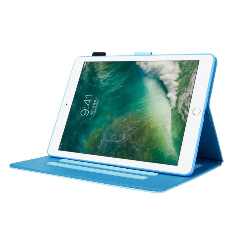 Folio Deksel iPad Pro 10.5" Svart Magnetisk Lukking I Pastell