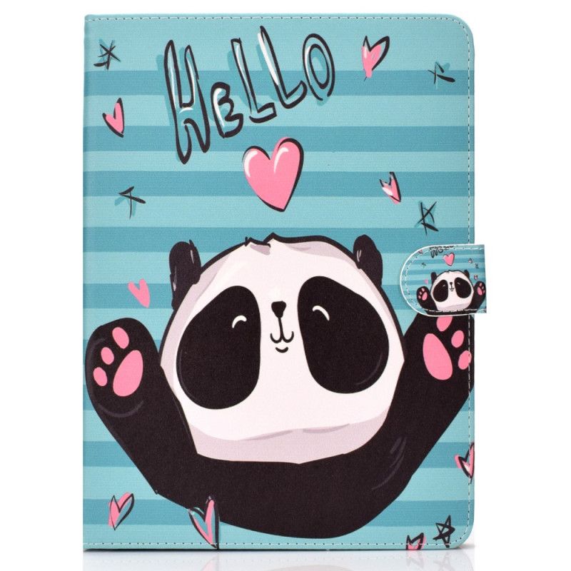 Folio Deksel iPad Pro 10.5" Turkis Panda