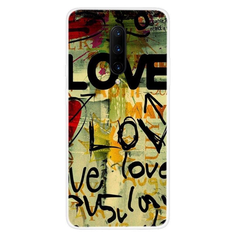 Deksel for OnePlus 7 Pro Kjærlighet Og Kjærlighet