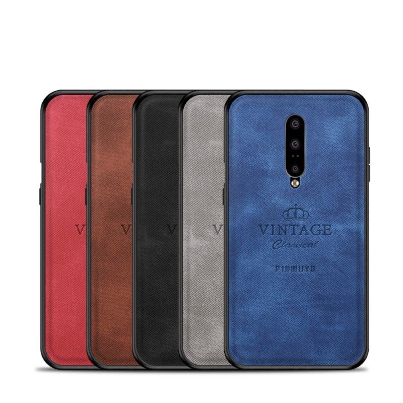 Deksel for OnePlus 7 Pro Svart Hederlig Årgang