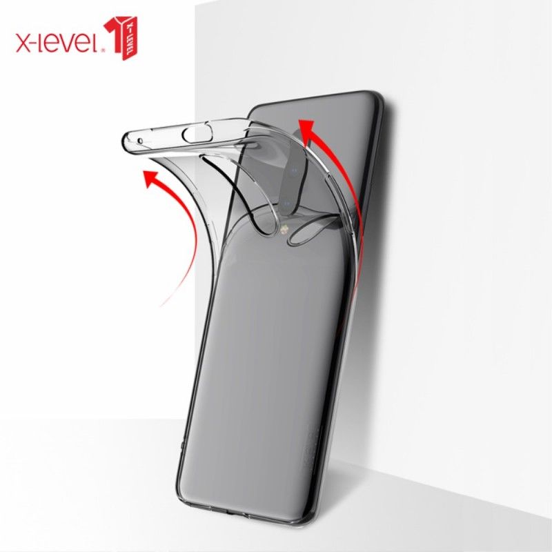 Deksel OnePlus 7 Pro Gjennomsiktig På X-Nivå Anti-fall