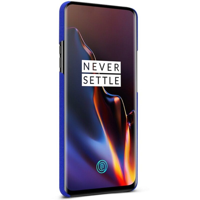 Deksel OnePlus 7 Pro Mørkeblå Mobildeksel Stiv Matte