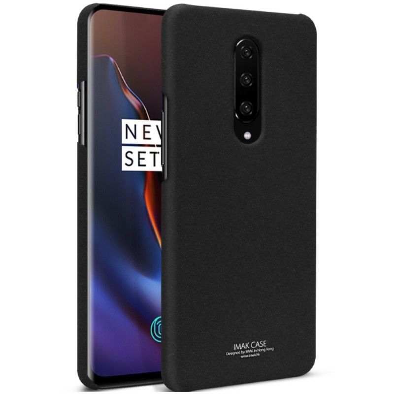 Deksel OnePlus 7 Pro Mørkeblå Mobildeksel Stiv Matte