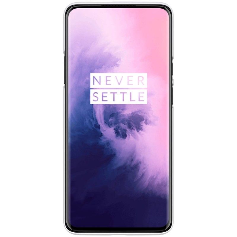 Deksel OnePlus 7 Pro Svart Mobildeksel Stiv Frostet Nillkin