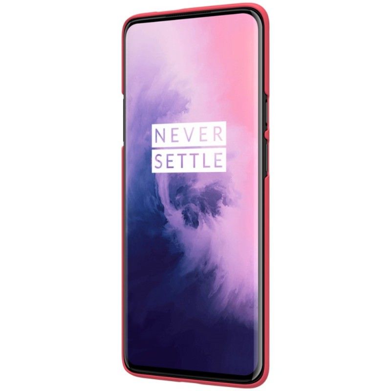 Deksel OnePlus 7 Pro Svart Mobildeksel Stiv Frostet Nillkin