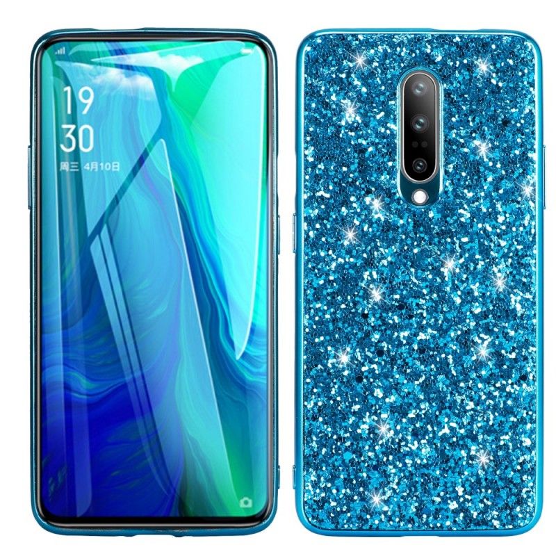 Deksel OnePlus 7 Pro Svart Premium Glitter Anti-fall