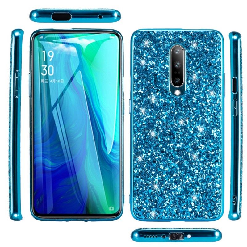 Deksel OnePlus 7 Pro Svart Premium Glitter Anti-fall