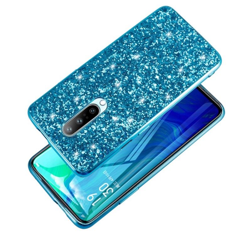 Deksel OnePlus 7 Pro Svart Premium Glitter Anti-fall