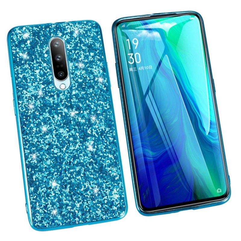 Deksel OnePlus 7 Pro Svart Premium Glitter Anti-fall