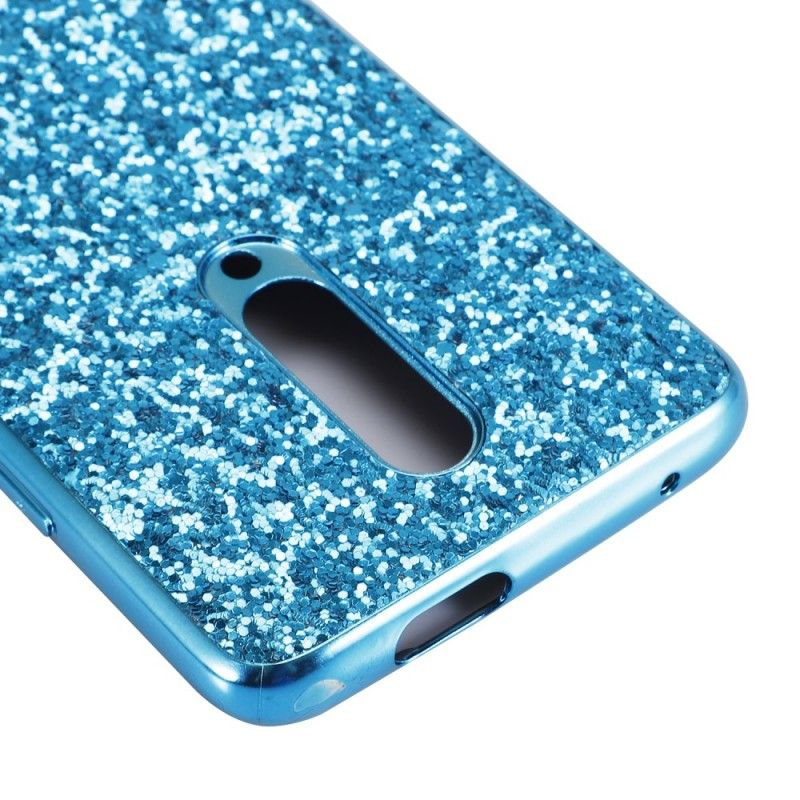 Deksel OnePlus 7 Pro Svart Premium Glitter Anti-fall