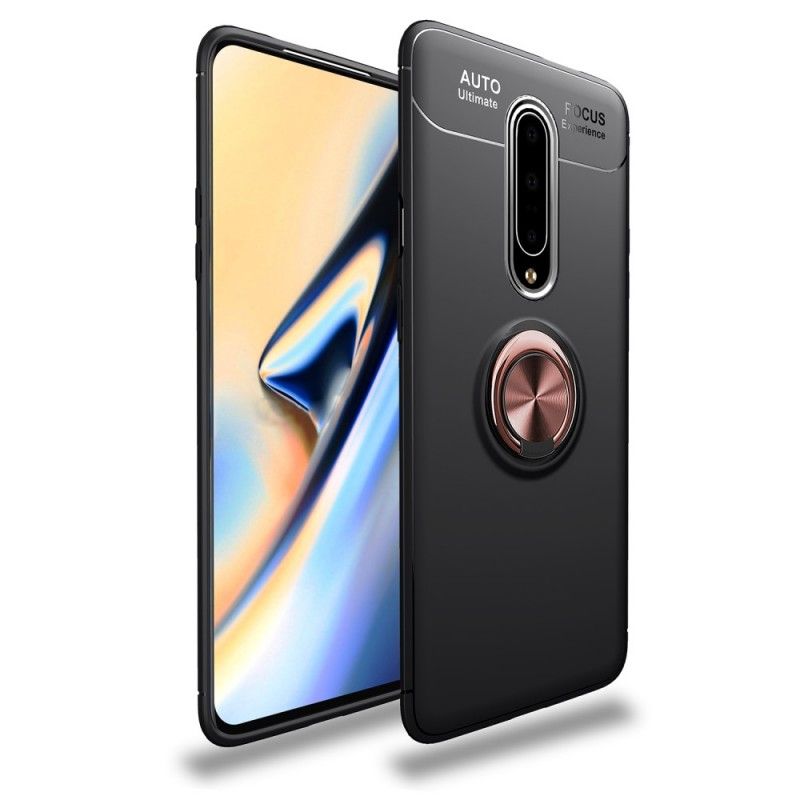 Deksel OnePlus 7 Pro Svart Roterende Ring Beskyttelse