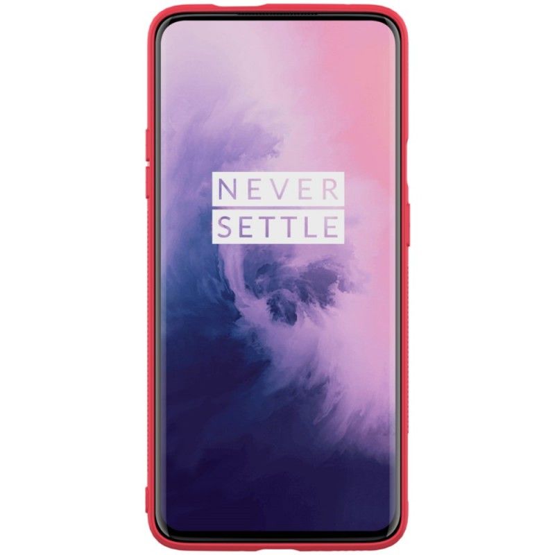 Deksel OnePlus 7 Pro Svart Strukturert Nillkin Beskyttelse