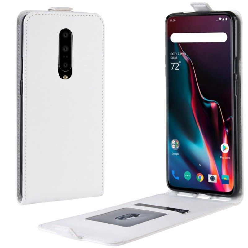 Folio Deksel for OnePlus 7 Pro Svart Sammenleggbar