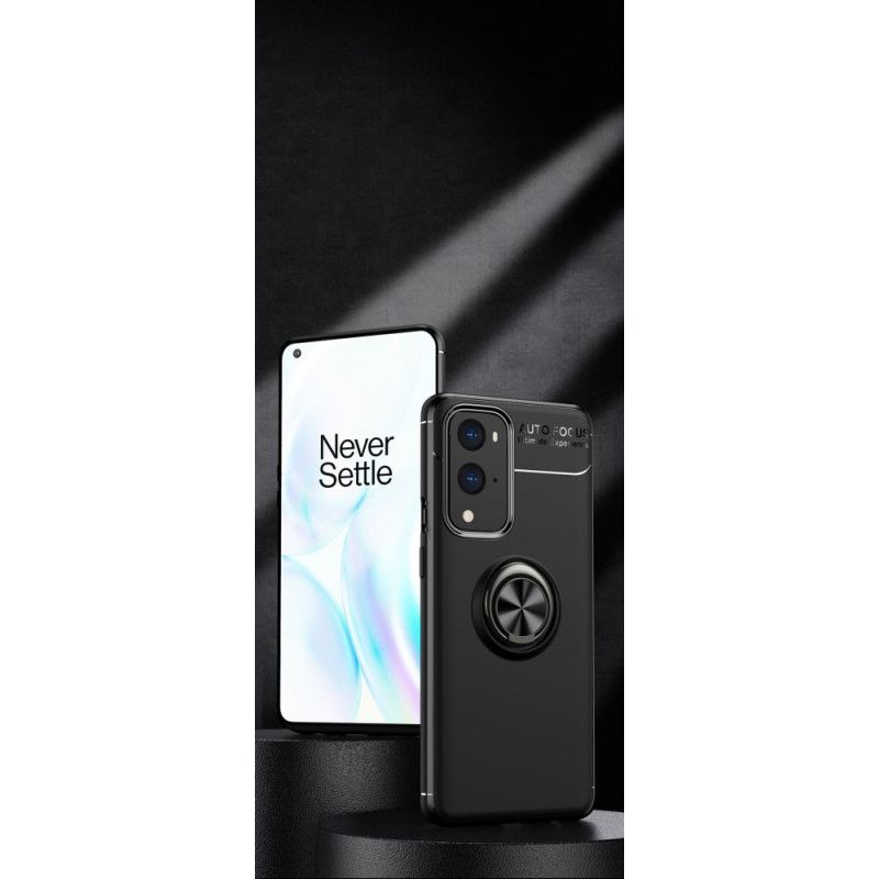 Deksel for OnePlus 9 Pro Svart Roterende Ring