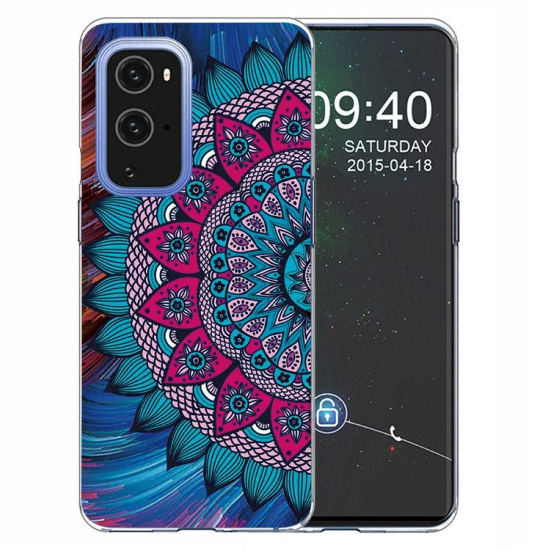 Deksel OnePlus 9 Pro Fargerik Mandala Beskyttelse