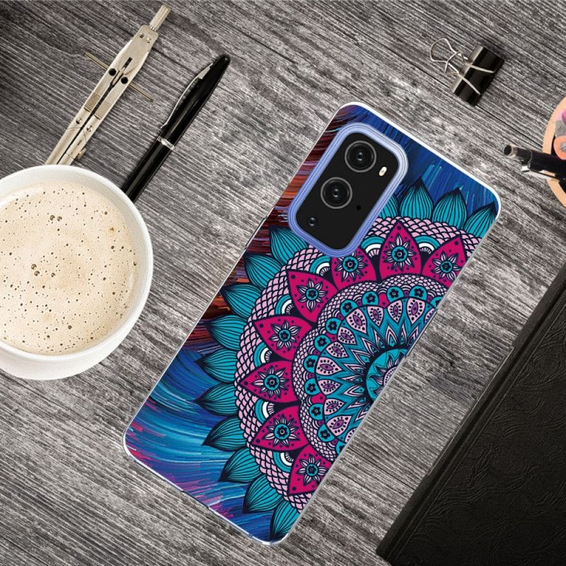 Deksel OnePlus 9 Pro Fargerik Mandala Beskyttelse