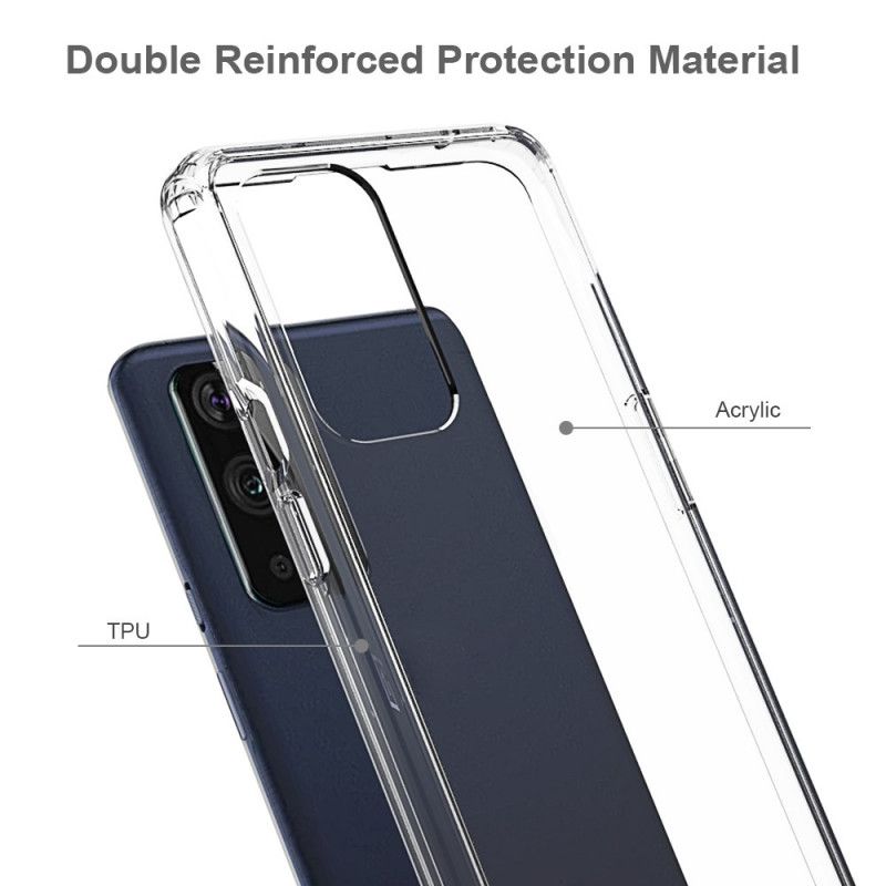 Deksel OnePlus 9 Pro Gjennomsiktig Hybrid Design Beskyttelse