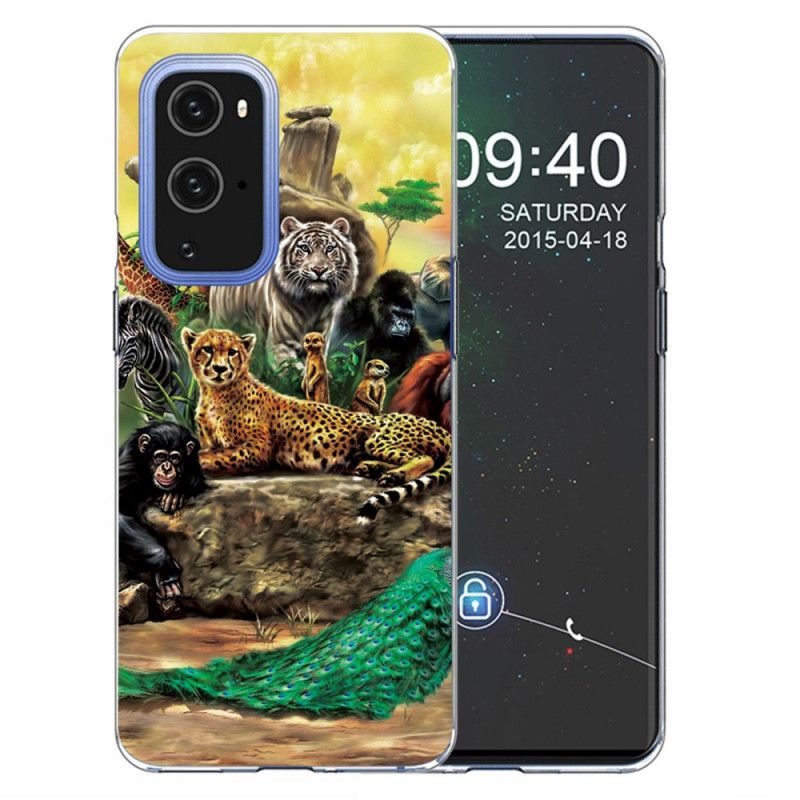 Deksel OnePlus 9 Pro Mobildeksel Safaridyr