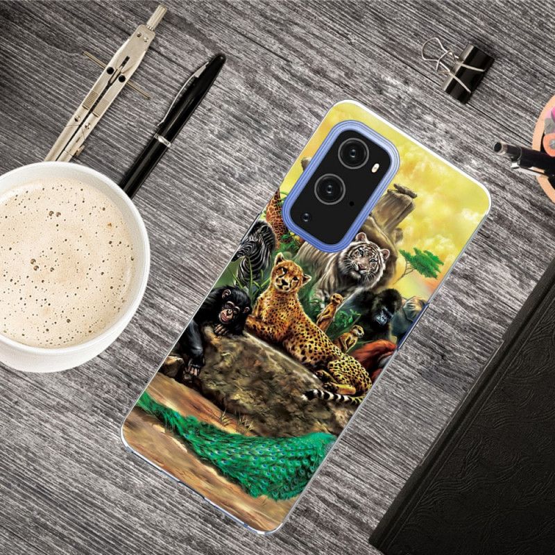 Deksel OnePlus 9 Pro Mobildeksel Safaridyr