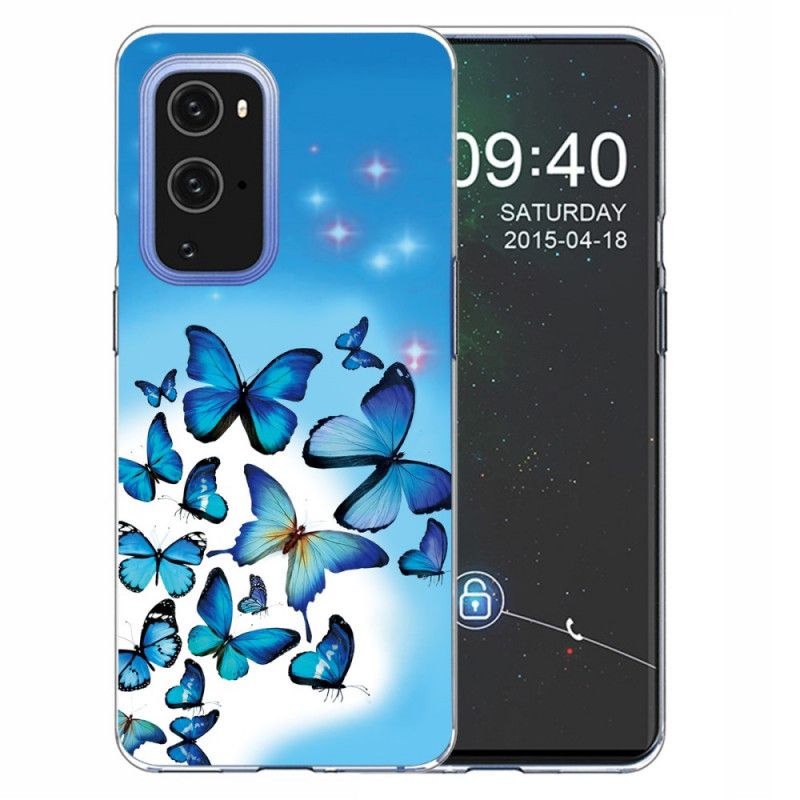 Deksel OnePlus 9 Pro Sommerfugler Sommerfugler