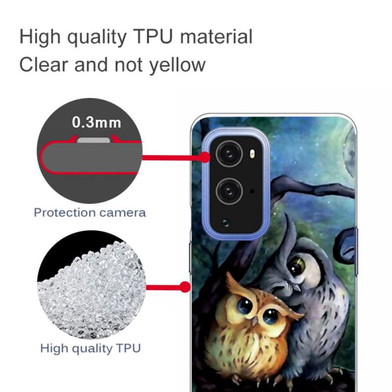 Deksel OnePlus 9 Pro Uglemaleri Anti-fall