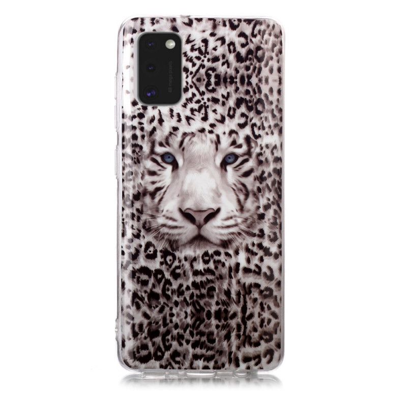 Deksel Samsung Galaxy A41 Fluorescerende Leopard