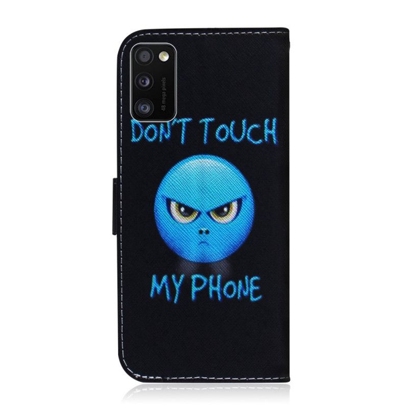 Folio Deksel for Samsung Galaxy A41 Emoji-Telefon