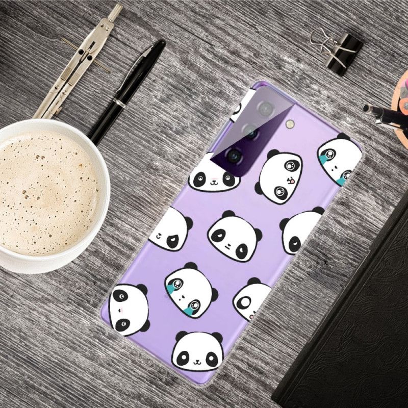 Deksel for Samsung Galaxy S21 5G Sentimentale Pandaer