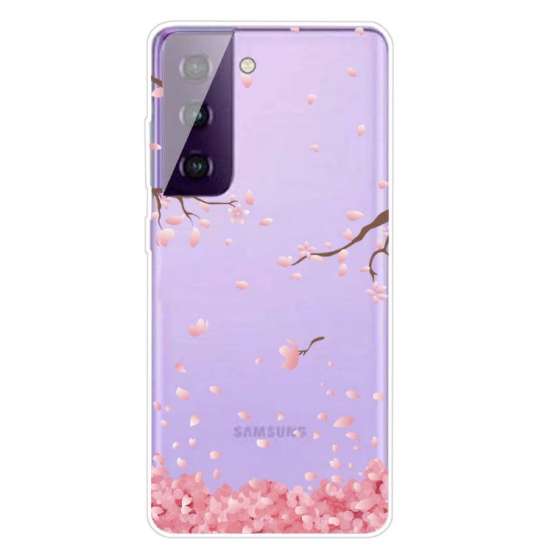 Deksel Samsung Galaxy S21 5G Blomstrende Grener