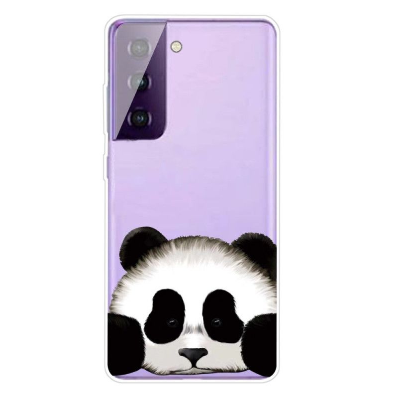 Deksel Samsung Galaxy S21 5G Gjennomsiktig Panda Anti-fall