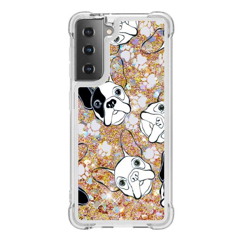 Deksel Samsung Galaxy S21 5G Mr Hundeglitter