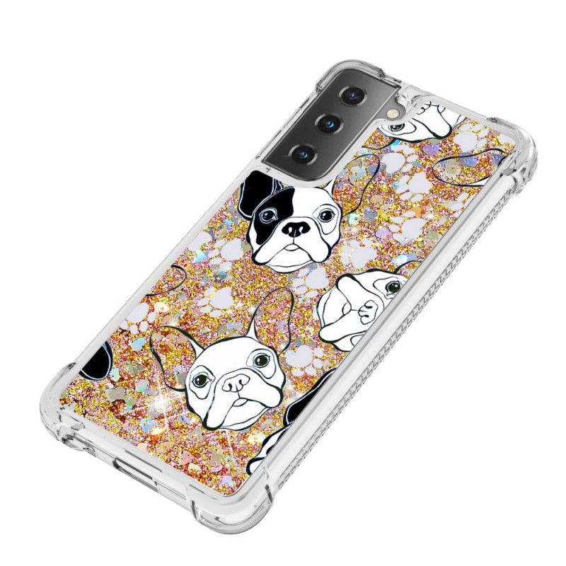 Deksel Samsung Galaxy S21 5G Mr Hundeglitter