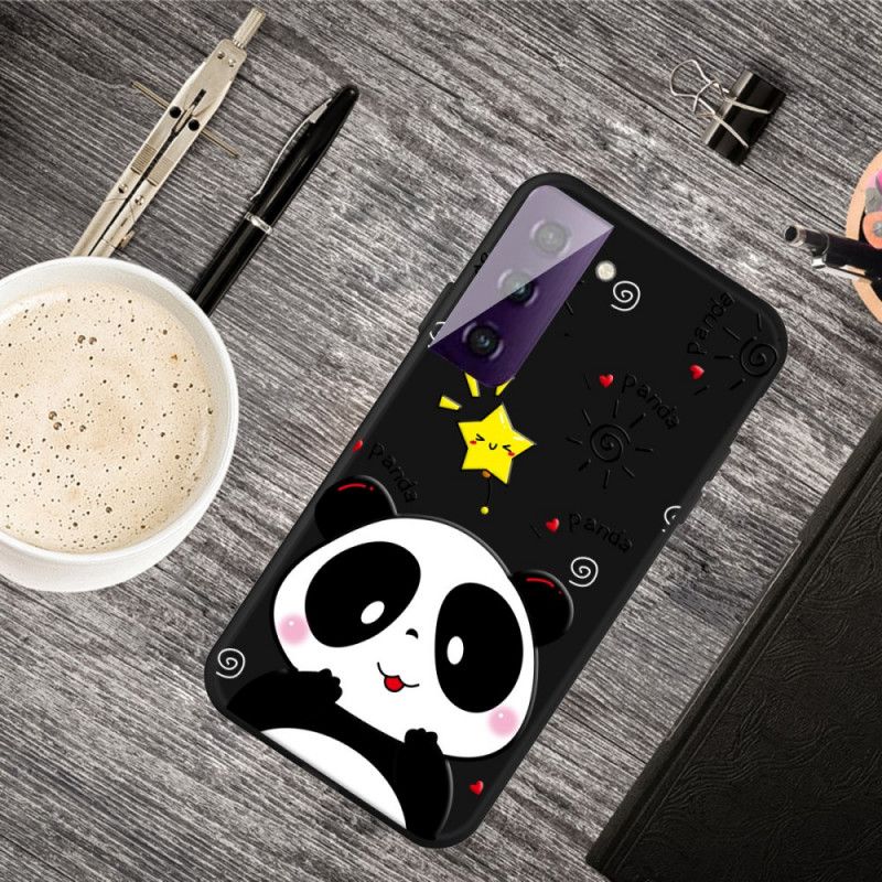 Deksel Samsung Galaxy S21 5G Panda-Stjerne Anti-fall