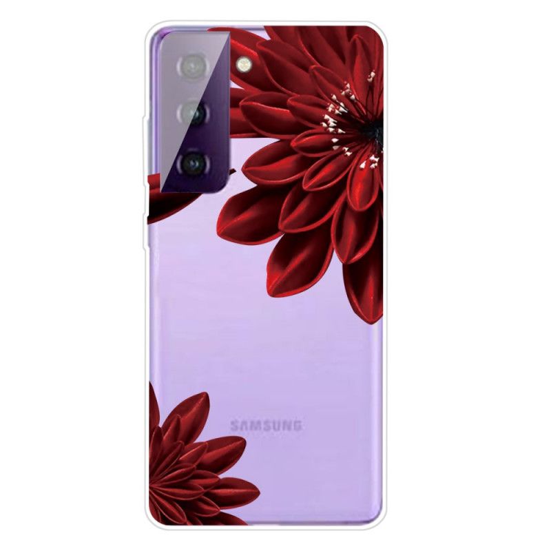 Deksel Samsung Galaxy S21 5G Ville Blomster Anti-fall