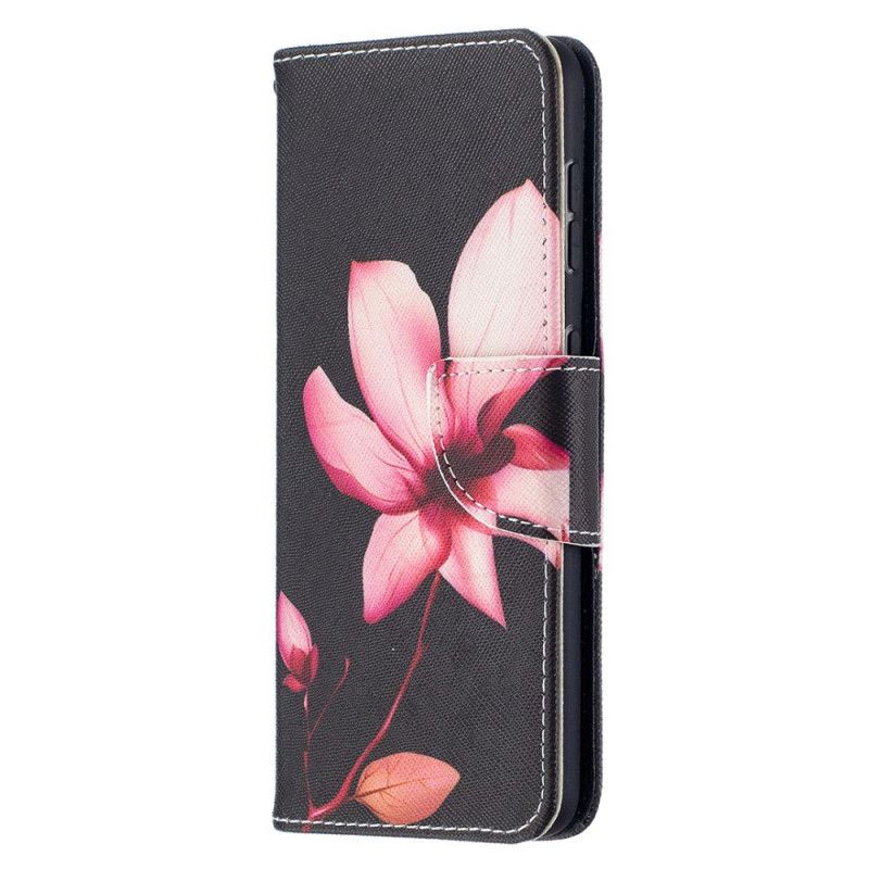 Folio Deksel for Samsung Galaxy S21 5G Rosa Blomst