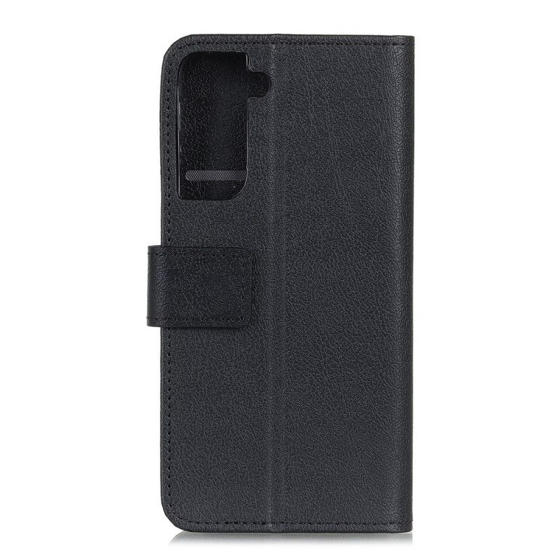 Folio Deksel for Samsung Galaxy S21 5G Svart Klassisk