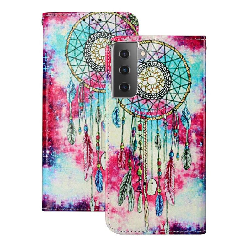 Folio Deksel Samsung Galaxy S21 5G Dream Catcher-Stilen